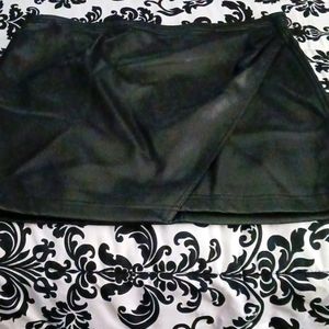 Faux Leather skirt